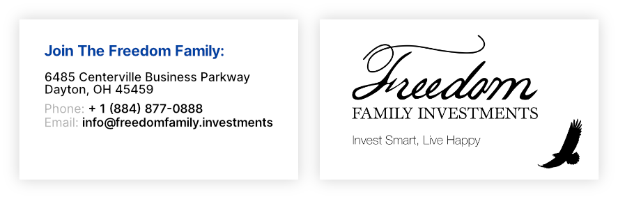 Business Cards With Shadow