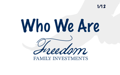 1 – Who We Are